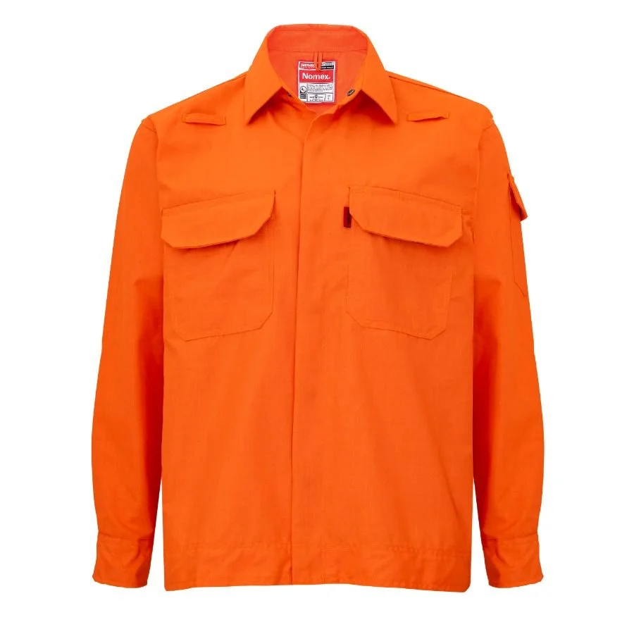 FR Hi-Vis Orange Jacket without reflective