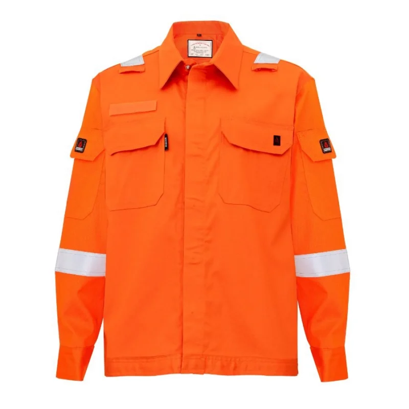 FR Hi-Vis Orange Jacket with reflective